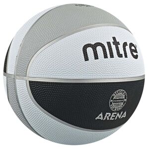 Mitre Arena Basketball - Black/White/Silver