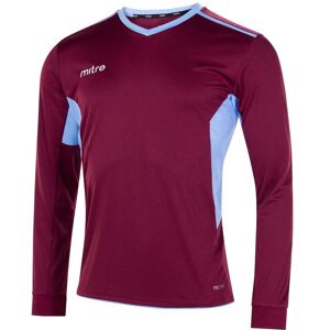 Mitre Diverge Jersey - Maroon/Sky