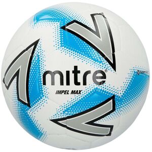 Mitre Impel Max Football - White/Silver/Blue