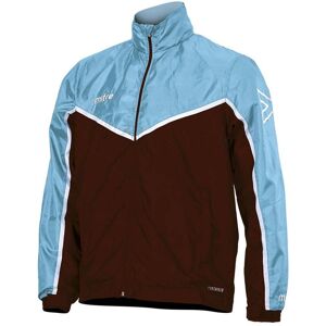 Mitre Primero Rain Jacket - Maroon/Sky/White