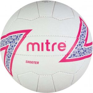 Mitre Shooter Netball - White/Pink/Purple