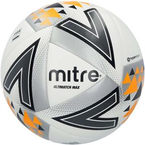 Mitre Ultimatch Max Football - White/Silver/Orange