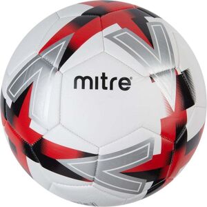 Mitre Personalised Football - White/Red/Black