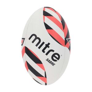 Mitre Sabre Rugby Ball - White/Black/Orange