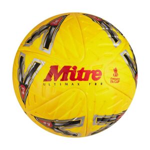 Mitre Ultimax Pro Emirates FA Cup Football - Yellow/Black/Red
