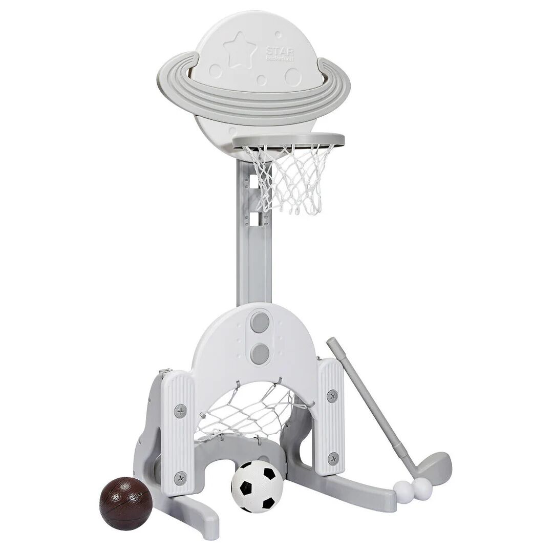 Freeport Park Boylan 3 in 1 Kids Basketball Football Golf Set