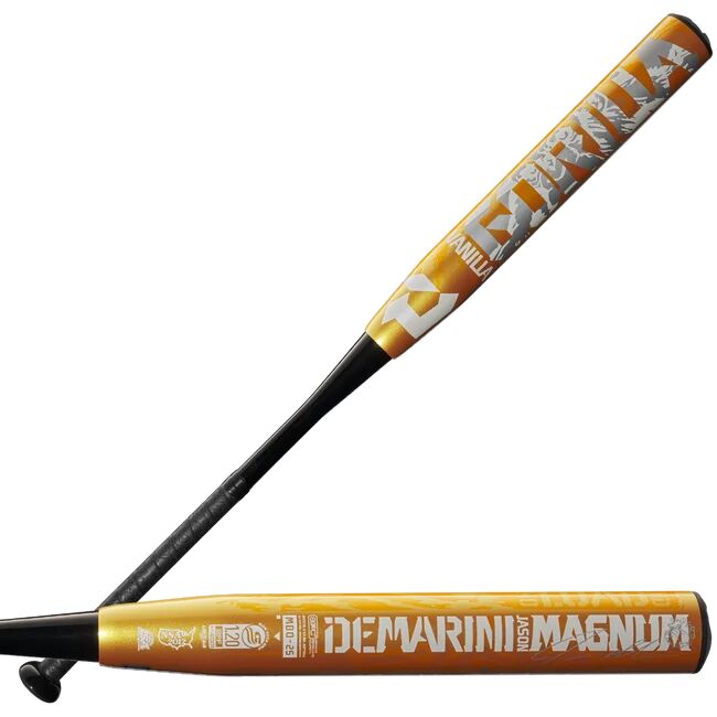 DeMarini 2025 Jason Magnum Signature Nautalai Gold Vanilla Gorilla Slowpitch Bat   unisex