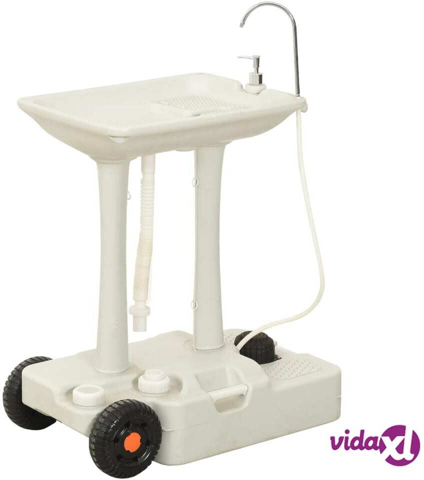 vidaXL Camping Hand Wash Stand with Dispenser 35 L