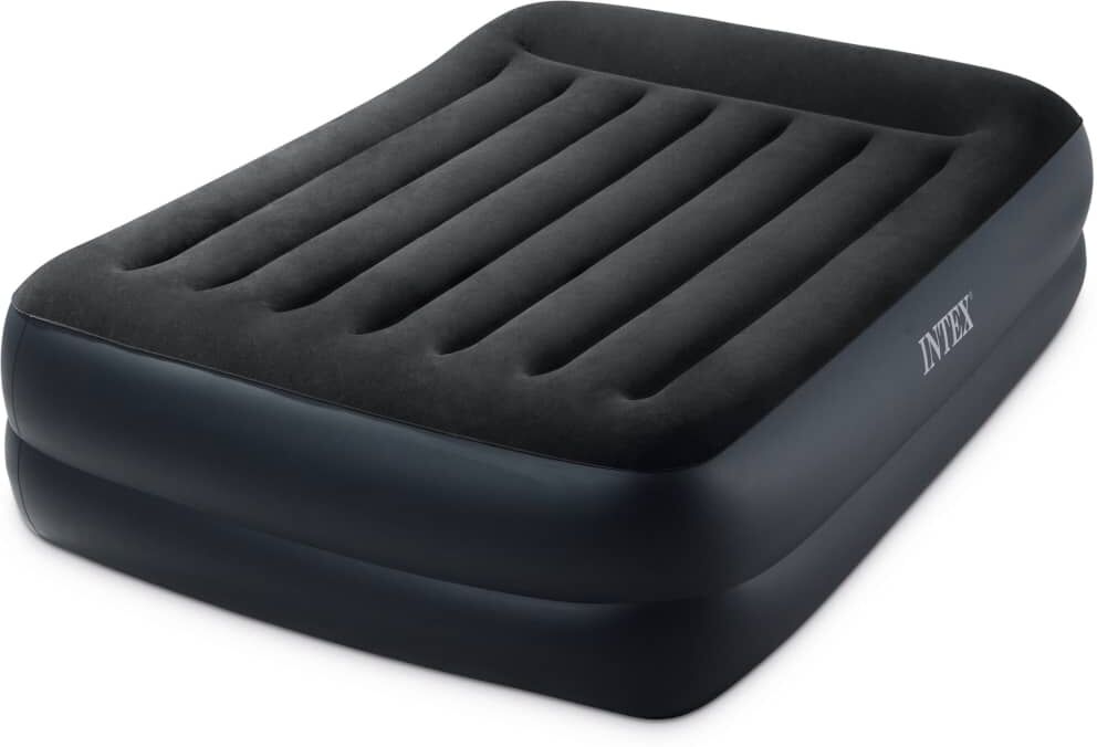 INTEX Matelas gonflable Dura-Beam Plus Pillow Rest Raised Reine 42 cm