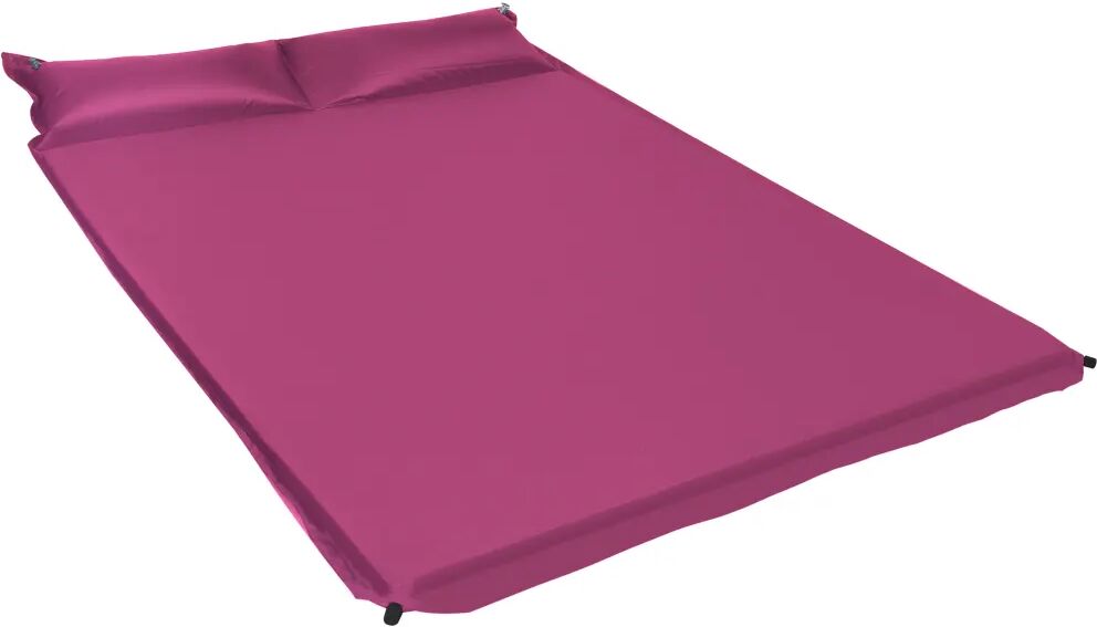 vidaXL Matelas gonflable avec oreiller 130x190 cm Rose