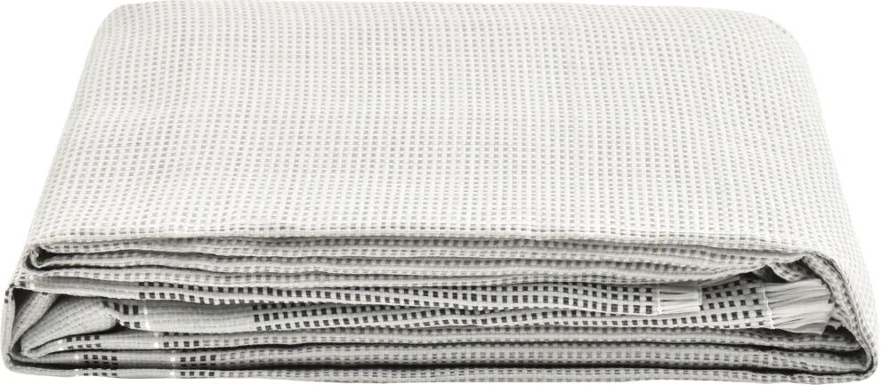 vidaXL Tapis de tente 350x250 cm Gris