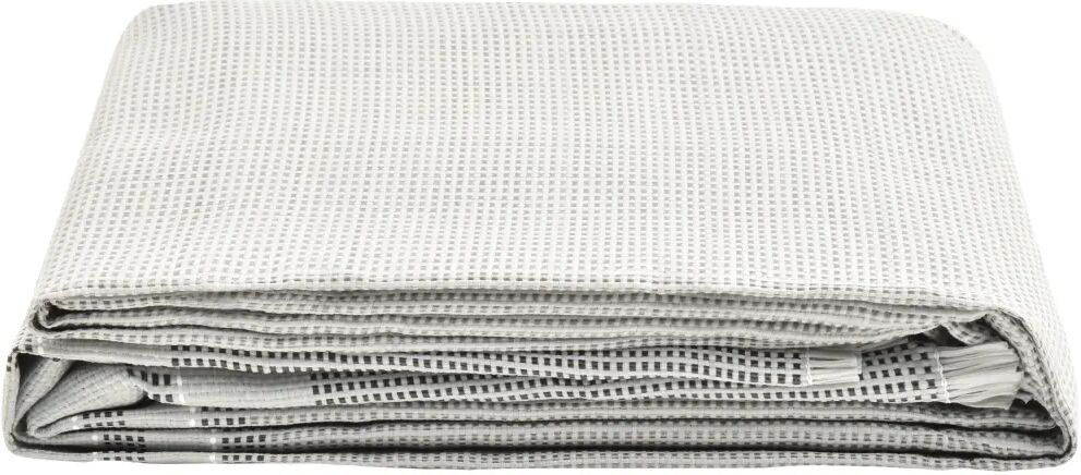 vidaXL Tapis de tente 550x250 cm Gris