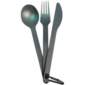 sea to summit Besteck-Set »Cutlery Set 3pc« silberfarben