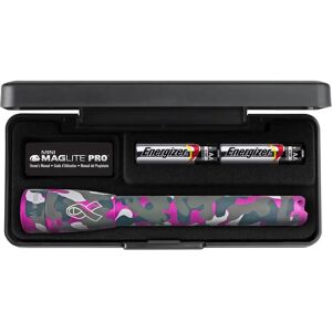 Maglite LED-Taschenlampe Mini Pro, 2xAA, NBCF pink camo, Box