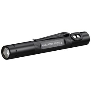 Ledlenser P2R Work Mini LED Stiftleuchte für Werkstatt u. Handwerker, aufladbar mit Lithium Akku, 110 Lumen, fokussierbar, Leuchtweite 90m, Clip, USB Magnetladekabel u. Clip, Penlight, único