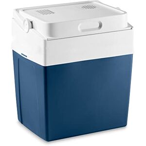 Mobicool MV30 DC Kühlbox, elektrisch, tragbar, blau, Fassungsvermögen 29 L, Anschluss 12V Zigarettenanzünder, Kühlen bis 17 °C unter Raumtemperatur