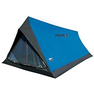 High Peak Hauszelt Minilite, Campingzelt für 2 Personen, Leichtgewicht 1,0 kg, kleines Packmaß, 1500 mm wasserdicht, Ventilationssystem, Moskitoschutz