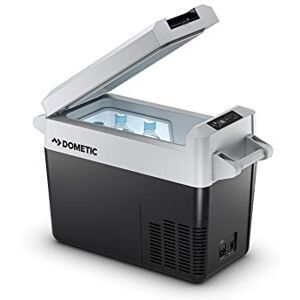 DOMETIC CFF 20 Tragbare elektrische Kompressor-Kühlbox 21 Liter, Tiefkühlung bis -18 °C, 12/230 V für Auto, LKW, Boot, Camping, Reisemobil und Freizeit