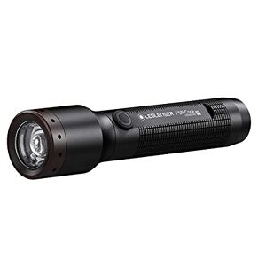 Ledlenser P5R Core kompakte Taschenlampe LED, 500 Lumen, aufladbar mit 14500 Lithium Akku, wasserdicht IP68, fokussierbar, 250m Leuchtweite, Constant Light, USB Magnetladekabel, Flashlight