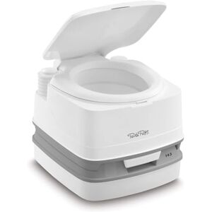 Thetford 92802 Porta Potti 145 Tragbare Toilette Qube, Weiß-Grau, 330 x 383 x 427 mm