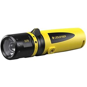 Ledlenser EX7R LED Taschenlampe, explosionsgeschützt, Arbeitsleuchte, fokussierbar, wiederaufladbar, 220 Lumen, 140 Meter Leuchtweite, 45 Stunden Leuchtdauer, 1 Stk.