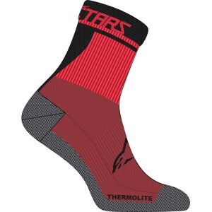 Alpinestars Winter Therm 17 Fahrradsocken L Schwarz Rot