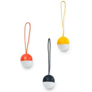 3 LED-Mini-Lichter - Tchibo - Orange Polyester 1x  unisex