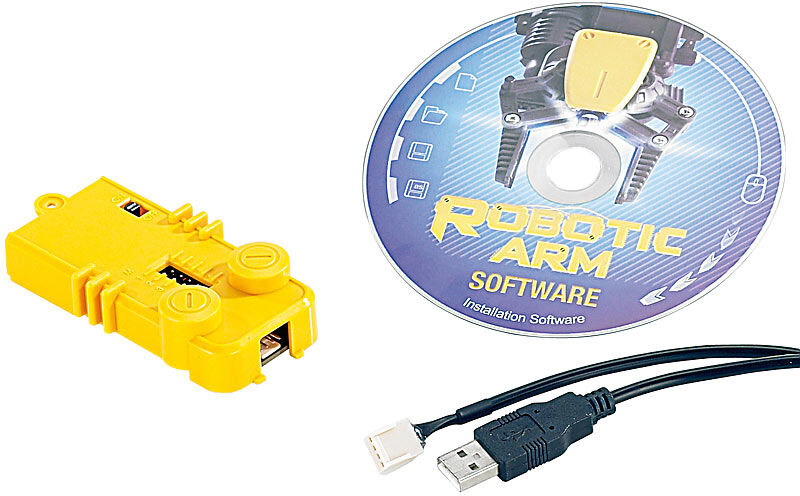 Playtastic USB-Schnittstelle für Roboter-Arm NC-1424