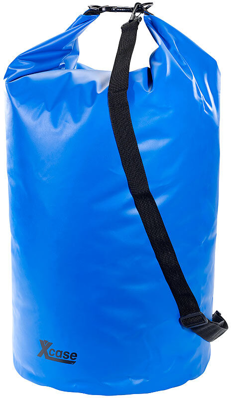 Xcase Wasserdichter Packsack 70 Liter, blau