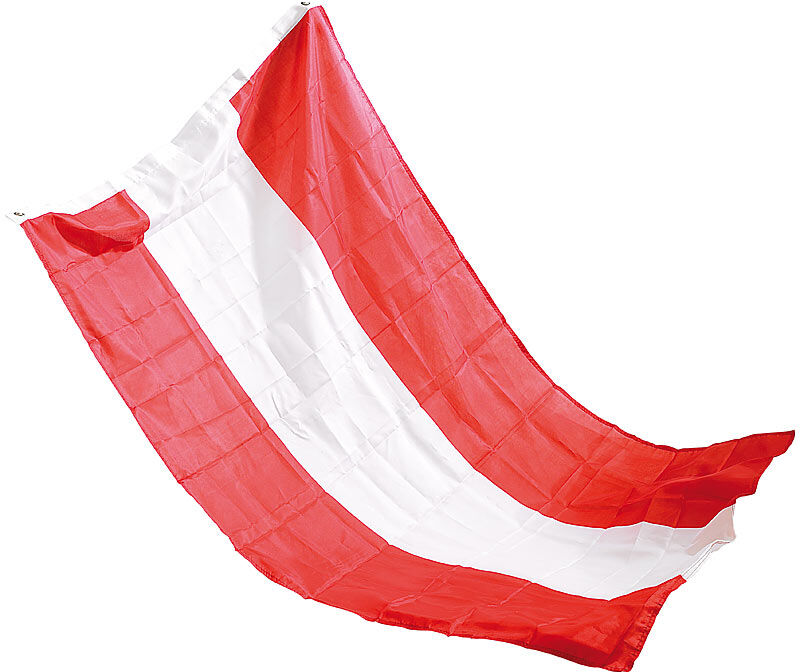 Pearl Länderflagge Österreich 150 x 90 cm aus reißfestem Nylon