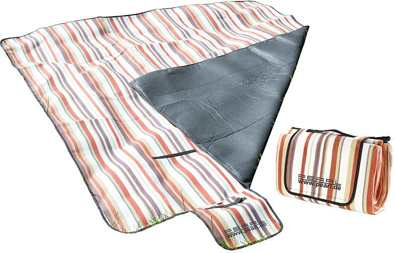 Pearl Fleece-Picknick-Decke 200 x 175 cm, wasserabweisende Unterseite