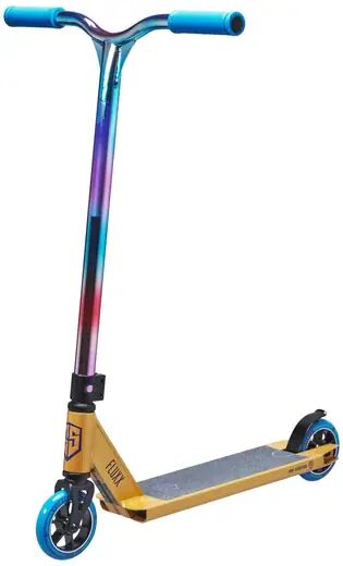 Grit Stunt Scooter Grit Fluxx (Gold/Neo Painted)