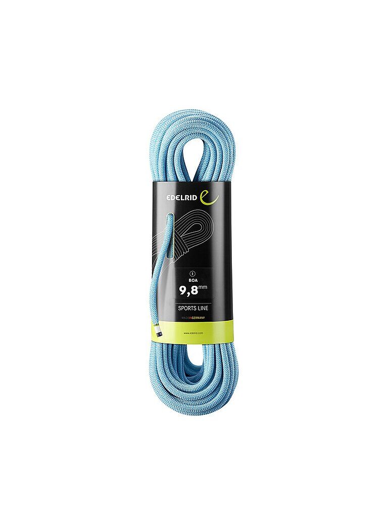 EDELRID Bergseil Boa 9,8 mm blau   Größe: 40M   71079 Auf Lager Unisex 40M