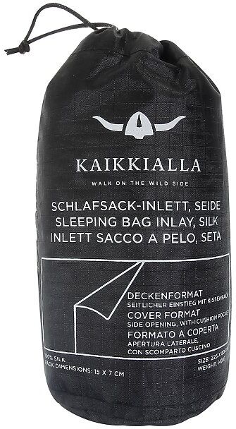 KAIKKIALLA TravelSheet Seideinlett rot   ST01-KK Auf Lager Unisex EG