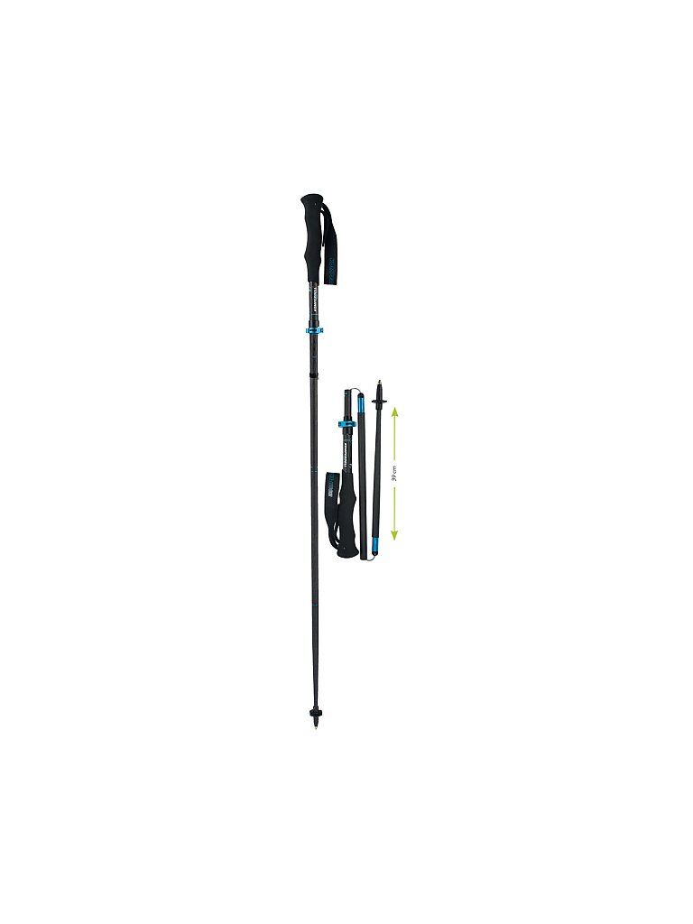 KOMPERDELL Trekkingstöcke Trailstick Carbon C4 Vario schwarz   1942323-10 Auf Lager Unisex EG