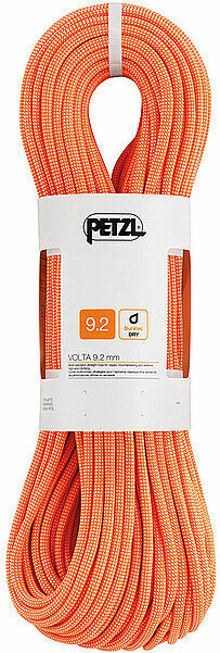 Petzl Bergseil Volta 9.2mm 70m orange   Größe: 50M   R35AO Auf Lager Unisex 50M