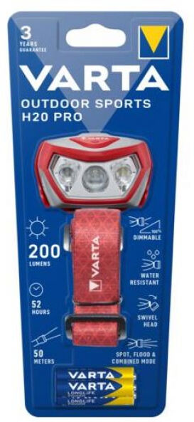 Varta Outdoor Sports H20 PRO - Stirnlampe