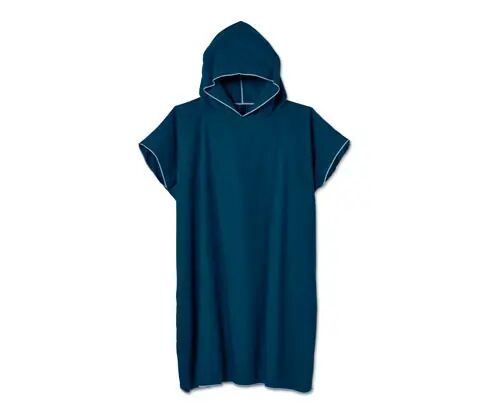 Tchibo Umzieh-Poncho - Tchibo - Dunkelblau Polyester