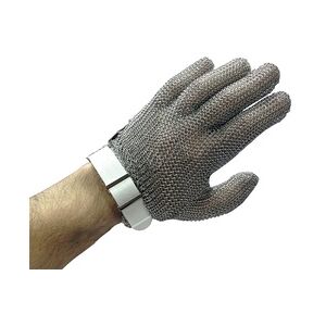 Beidhändiger roter Handschuh, Größe M, 5 Finger,