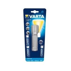 Varta Premium LED Light 3AAA Hand-Blinklicht Edelstahl Taschenlampe 30 Ansilumen