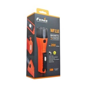 Fenix WF11E ATEX Led Taschenlampe mit 2 Magneten und Gürtelclip, maximal 200 Lumen Helligkeit
