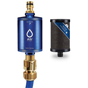 Blaufaktor GmbH & Co. KG Alb Mobil Active Camping-Wasserfilter, Aluminium Blau, GekaAnschluss