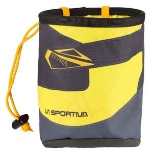 La Sportiva Kultiger Designer-Chalkbag. Farbe: Gelb / Schwarz / Größe: One Size