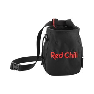 Red Chili Farbenfroher geräumiger Chalkbag. Farbe: Schwarz / Größe: One Size