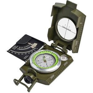 Binchi Outdoor Equipment Outdoor Survival Gear Militär Kompass Camping Wandern Geologischer Kompass Digitaler Kompass Camping Navigationsausrüstung Gadgets