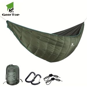 Geertop Ultralight Full-length Hammock Underquilt, 3-4 Seasons, Warm Essential Outdoor Survival Gear For Camping, Hiking, Backpacking