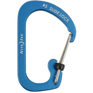 Nite Ize Carabiner Slidelock Alu #3 NONE Sininen