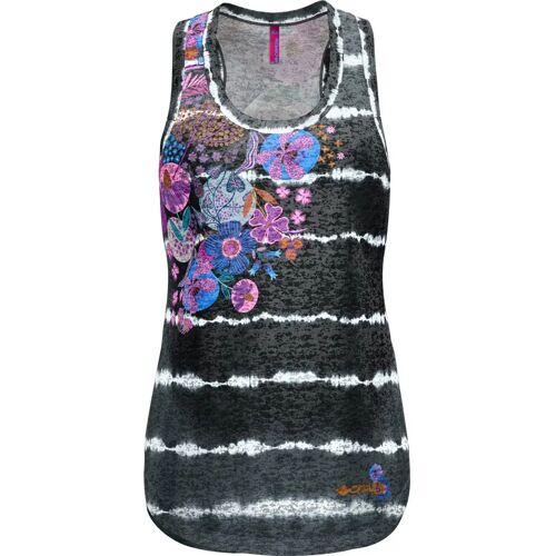 Crazy – After Top Damen tie dye XS