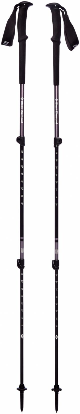 Black Diamond Trail Trekking Poles Grau, Wander- & Trekkingstöcke, Größe 64 - 140 cm - Farbe Granite