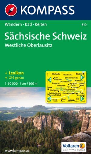 Collectif - Sächsische Schweiz, Westliche Oberlausitz: 1:50.000. Wander- und Bikekarte - Preis vom 14.03.2021 05:54:58 h
